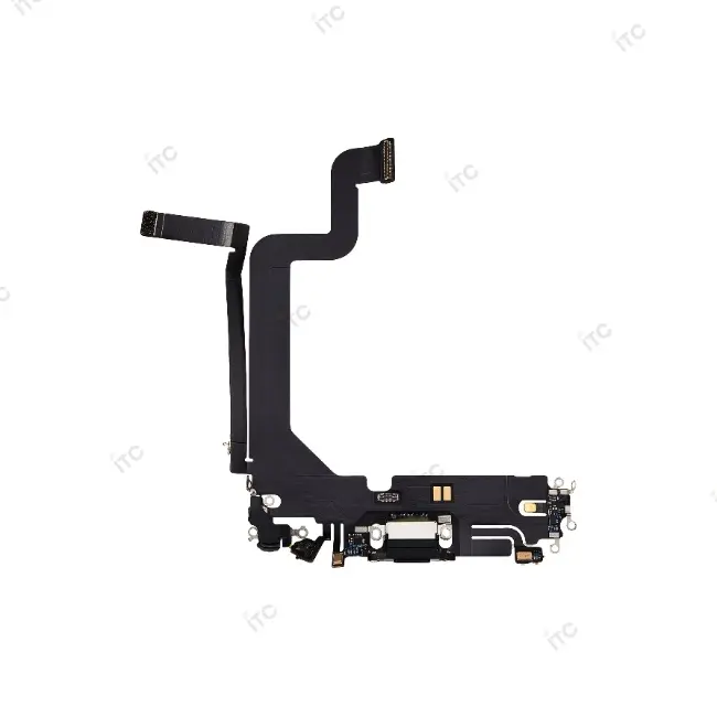iPhone 14ProMax ドックコネクター 黒 (互換品-SSS)