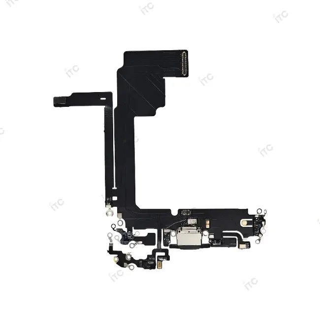 iPhone 15Pro Max ドックコネクター 黒 (互換品-SSS)