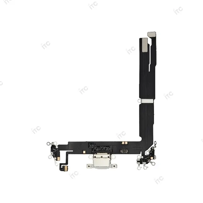 iPhone 16 Plus ドックコネクター 白 (互換品-SSS)