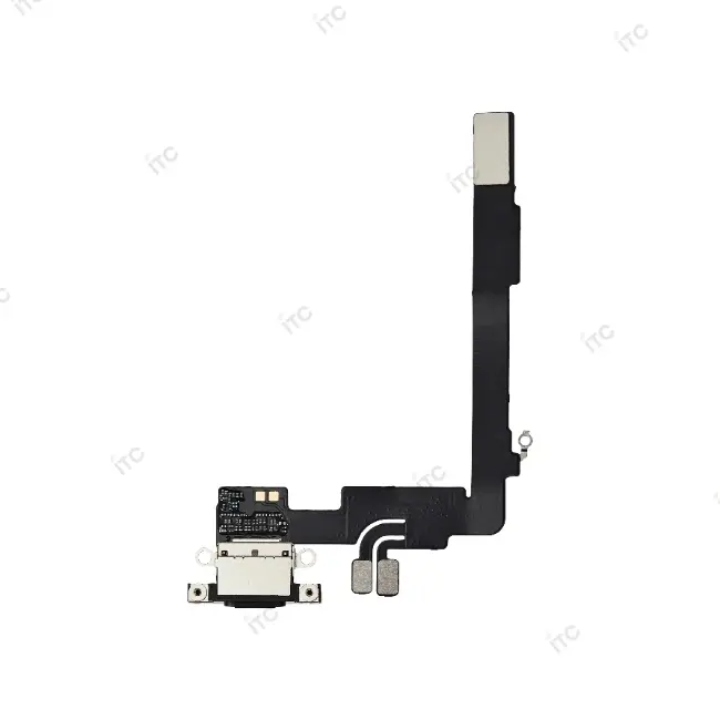 iPhone 16Pro Max ドックコネクター 黑 (互換品-SSS)