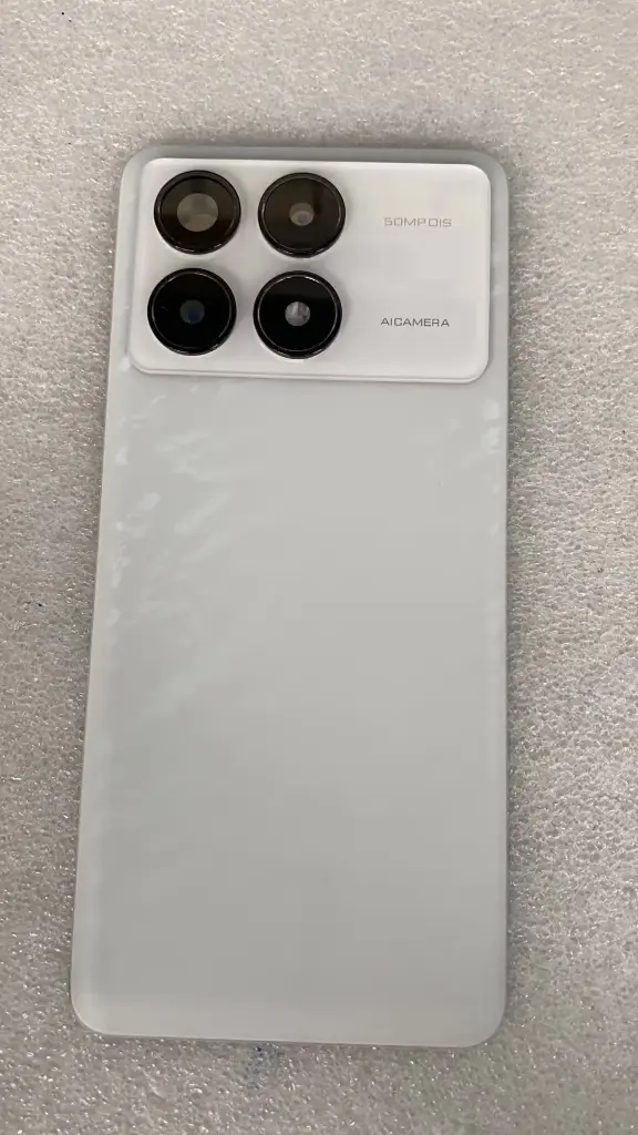 Xiaomi POCO F6 Pro バックガラス 白
