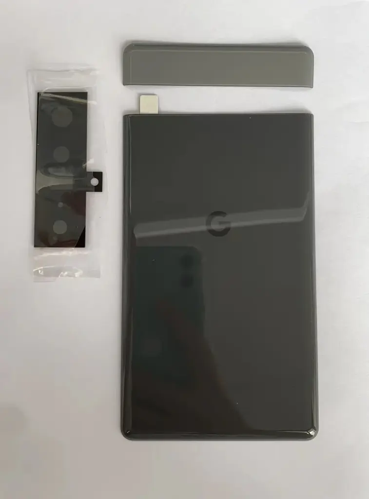 Google Pixel 6 Pro バックガラス ブラック（上+下）
