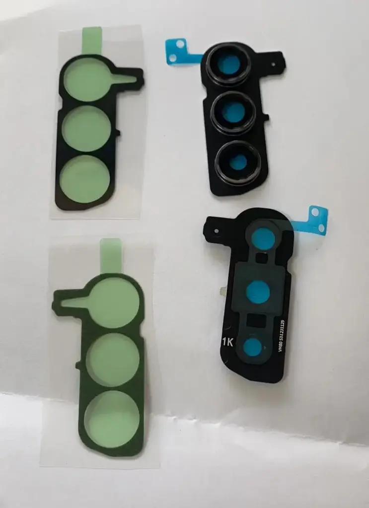 Galaxy S24 カメラレンズ （枠付き）黒