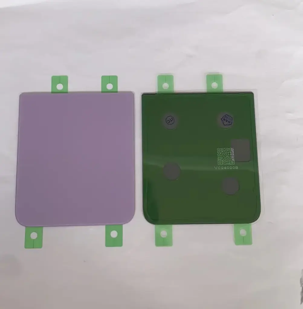 Galaxy Z Flip4  バックガラス パープル