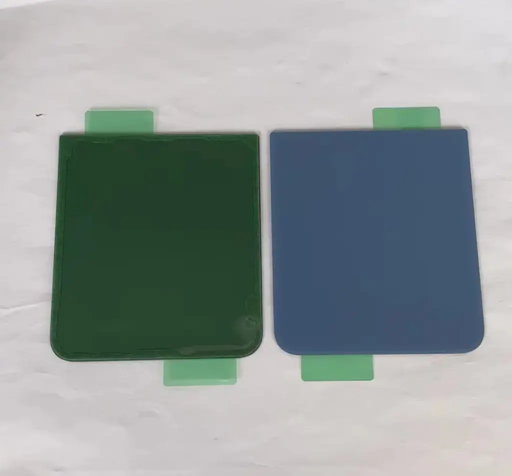 Galaxy Z Flip5  バックガラス ブルー