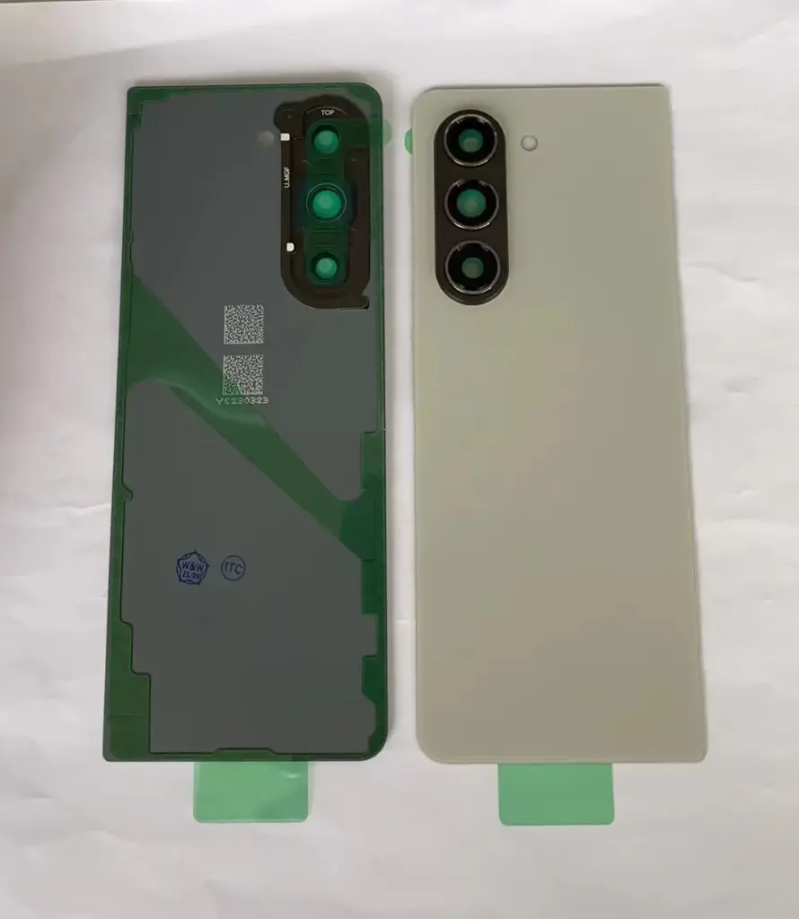 Galaxy Z Fold5  バックガラス クリーム