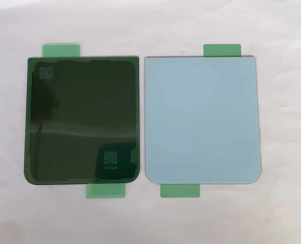 Galaxy Z Flip6  バックガラス ブルー
