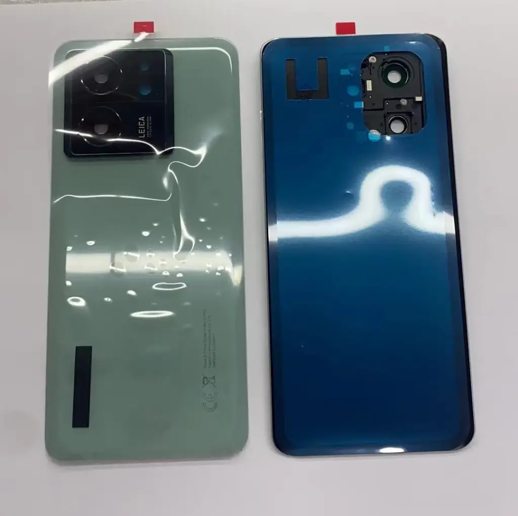 Xiaomi 13T/13T Pro バックガラス(フレーム付き)グリーン