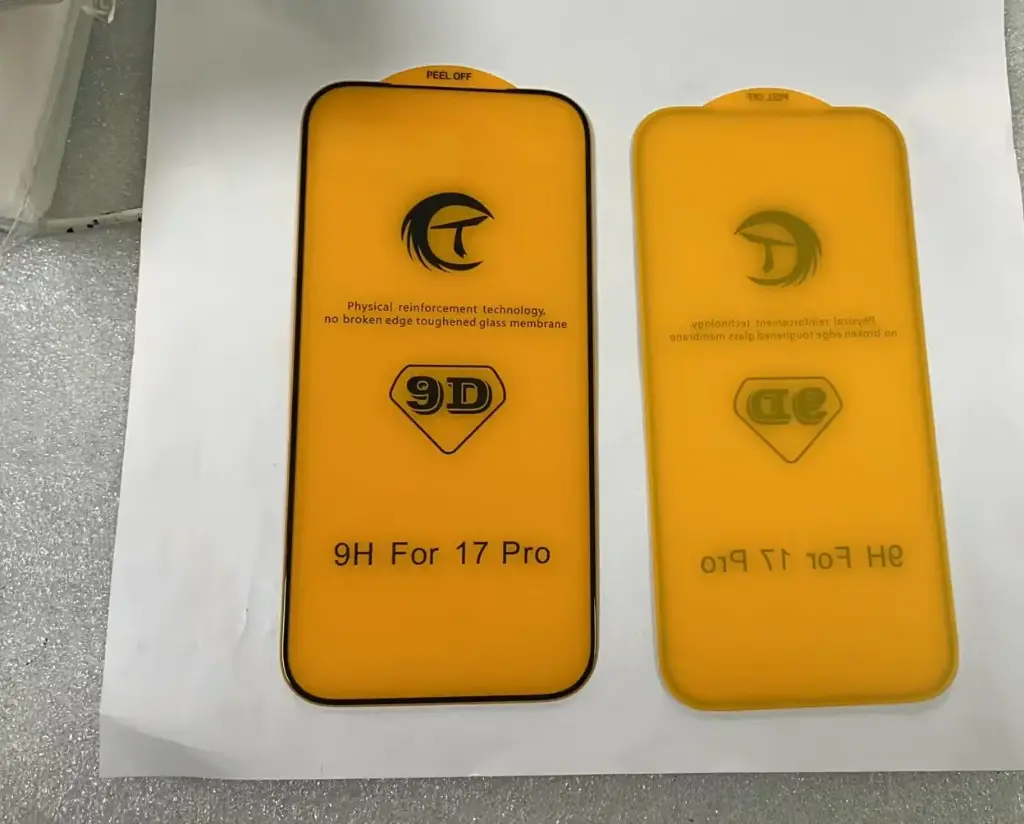 iPhone 17 Pro 9Dガラスフィルム