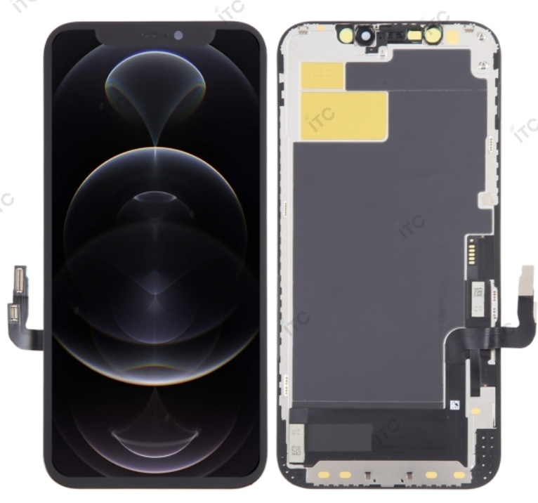 iPhone 12-12Pro 互換パネル LCD 黒 FHD（SSS）