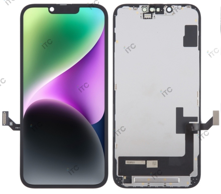 iPhone 14 互換パネル LCD 黒 FHD（SSS）