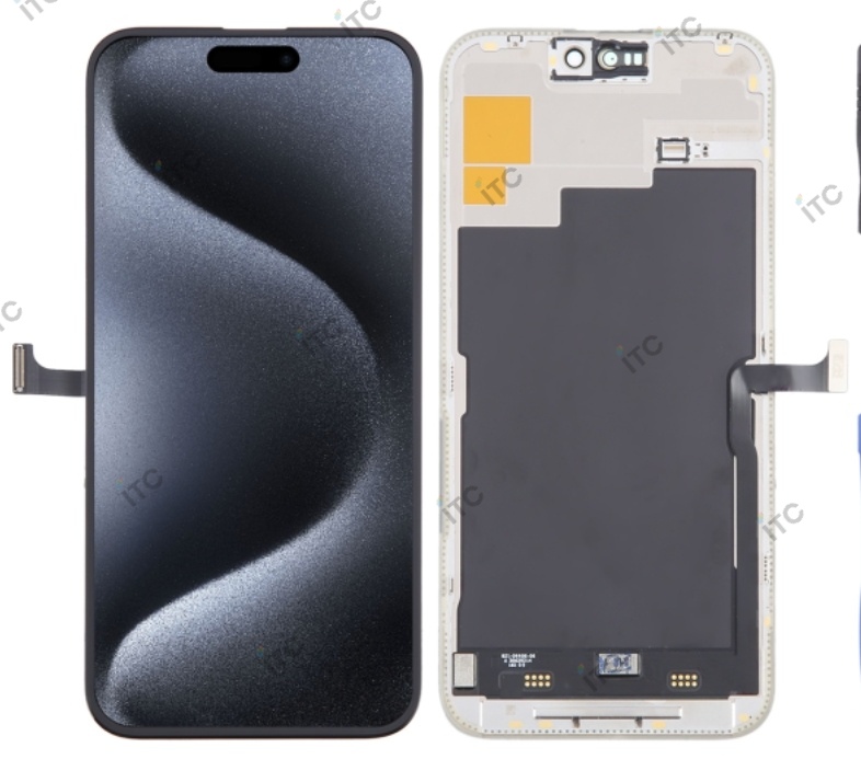 iPhone 15Pro Max 互換パネル LCD 黒 FHD（SSS）