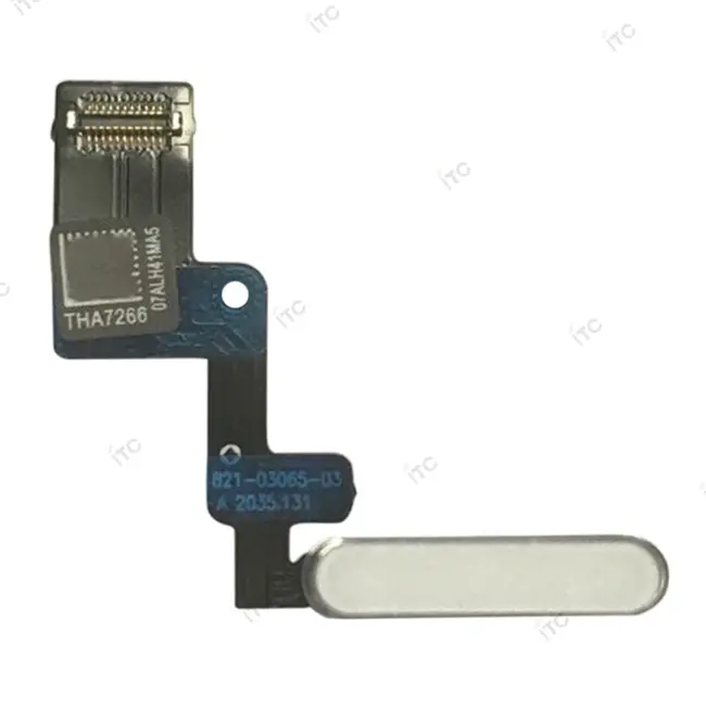 iPad Air4 電源/指紋ボタンケーブル 銀