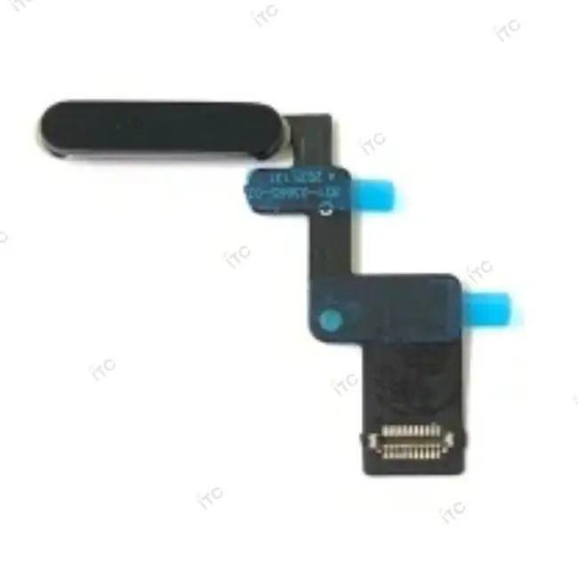 iPad Air4 電源＆指紋ボタンケーブル 黒