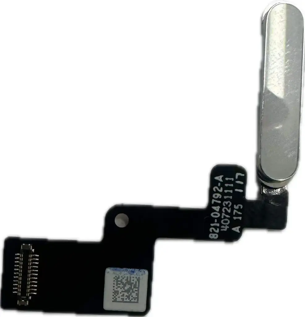 iPad 2022（第10世代）-iPad A16（第11世代）電源/指紋ボタンケーブル 銀