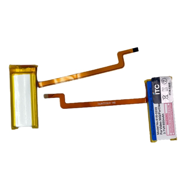 iPod Classic バッテリー 80-120-160GB(薄型)