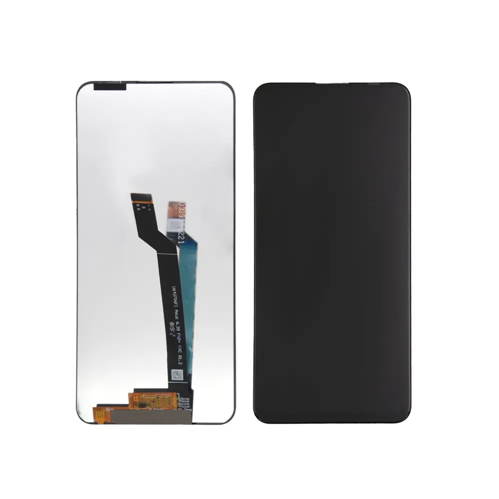 ASUS ZenFone6  (ZS630KL)  互換パネル 黒