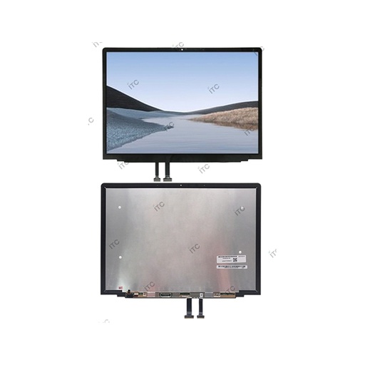 [L2064]  Surface Laptop3-4-5 フロントパネル 黒（再生品） (13.5インチ)