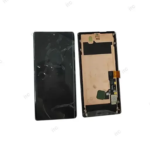 [L5060] Google Pixel 6Pro フロントパネル 黒（再生品）　
