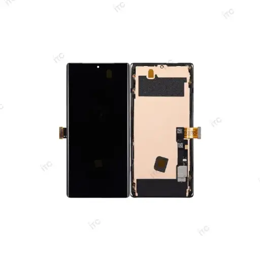 [L5061] Google Pixel 6Pro フロントパネル 黒（再生品）　 互換品