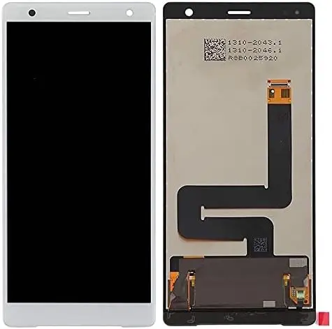 [L5294] Xperia XZ2 フロントパネル 銀（再生品）　