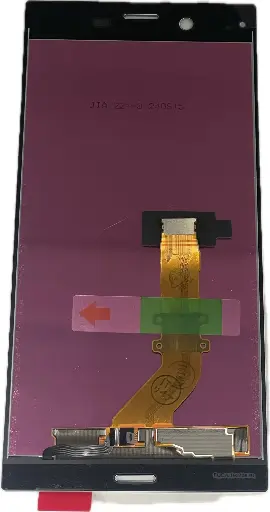 [L5300] Xperia XZS フロントパネル 青（再生品）　