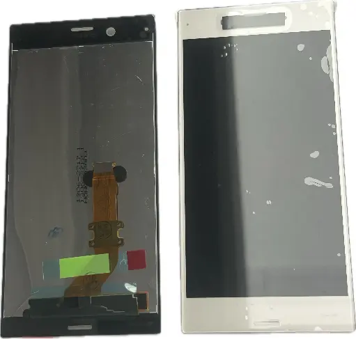 [L5301] Xperia XZs フロントパネル 銀（再生品）　