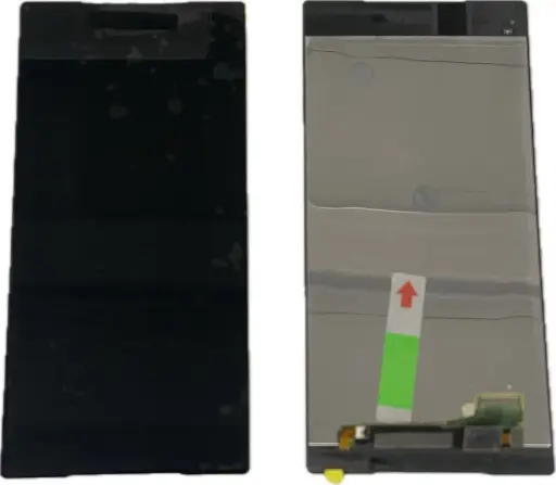 [L5305] Xperia Z5 Premium フロントパネル 黒（再生品）　
