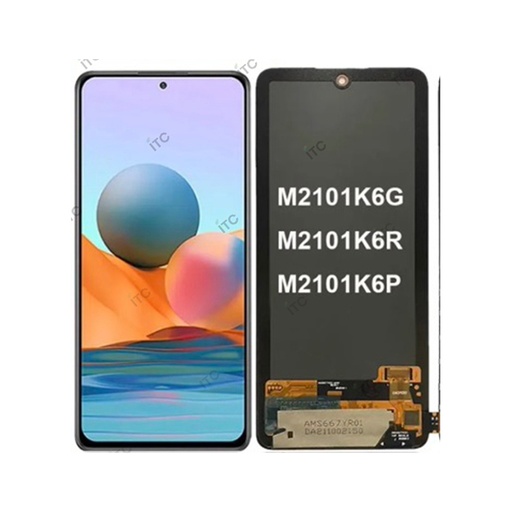 [L5393] Xiaomi Redmi Note 10 Pro 4G-Redmi Note 10 Pro Max 4G フロントパネル（再生品）　