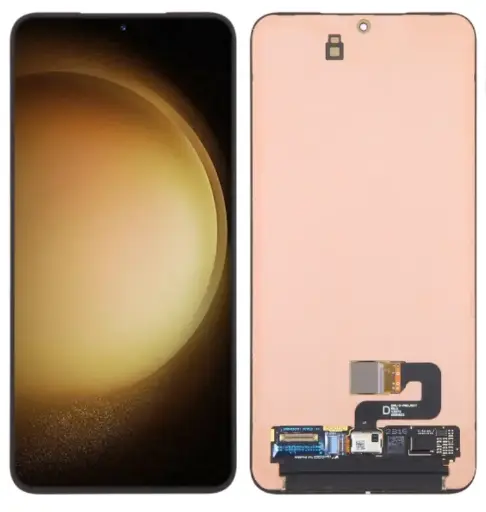 [L5479] Galaxy S23+ フロントパネル 黒（再生品）　