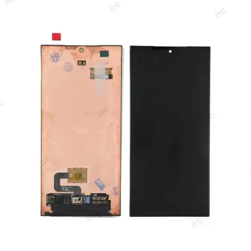 [L5480] Galaxy S24 Ultra フロントパネル 黒（再生品）　