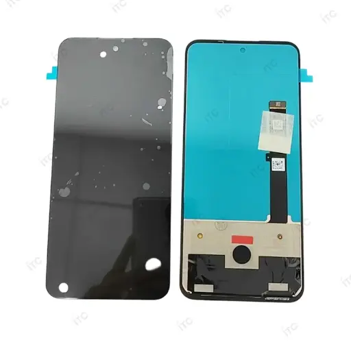 [L5481] ZTE Libero 5G III (A202ZT) フロントパネル 黒（再生品）