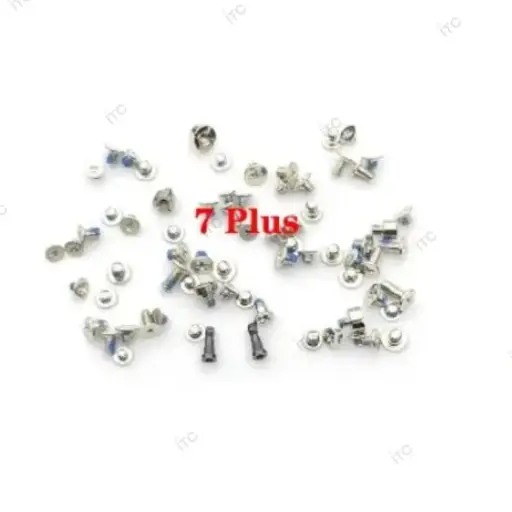 [S0169] iPhone 7G-7P ボトムスクリュー星形ネジ 2本セット ローズゴールド