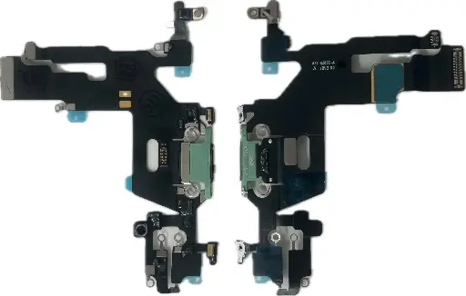 [S0293] iPhone 11 ドックコネクター 緑（取り外し品）