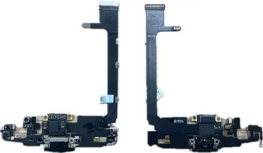 [S0300] iPhone 11ProMax ドックコネクター 黒（取り外し品）