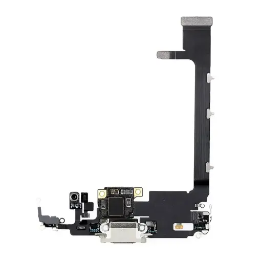 [S0303] iPhone 11ProMax ドックコネクター 銀（取り外し品）