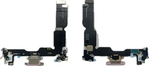 [S0522] iPhone 15 Plus ドックコネクター ピンク（取り外し品）