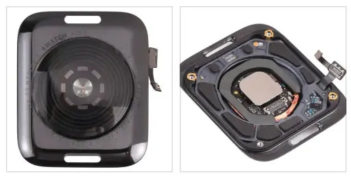 [S2007] Apple Watch SE (第1世代)・40mm バックシェル 黒 4G