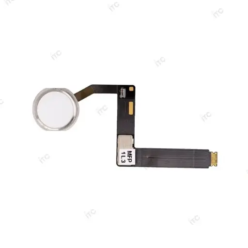 [S2296] iPad Pro9.7 ホームボタンケーブル 銀