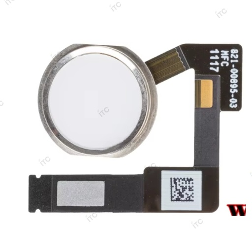 [S2711] iPad 10.5/Pro 12.9(第2世代)/Air3  ホームボタンケーブル 銀