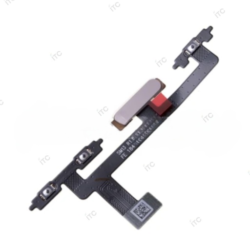 [S2769] Xperia 10 電源/音量/指紋ボタンケーブル ピンク