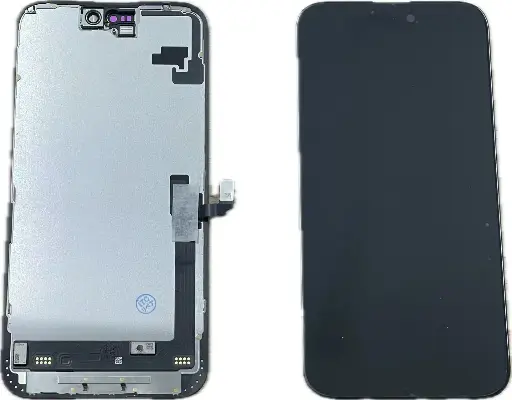 [L3163] iPhone 16 Plus リペアパネル 黒