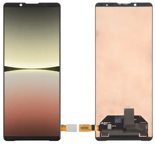 [L5565] Xperia 5 Ⅳ フロントパネル 黒（再生品）　