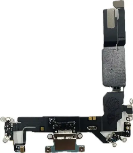 [S0605] iPhone 16 ドックコネクター 緑（取り外し品）