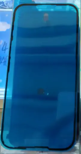 [Z2045] iPhone 16 パネルシール  5枚セット 黒