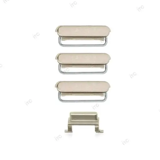 [S0956] iPhone 6S 電源ボタン/音量ボタン/サイレントスイッチ /トレー(1セット )ゴールド