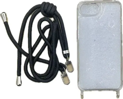 [Z6033] iPhone 16E (SE4)スマホケース  ショルダー  紐付き