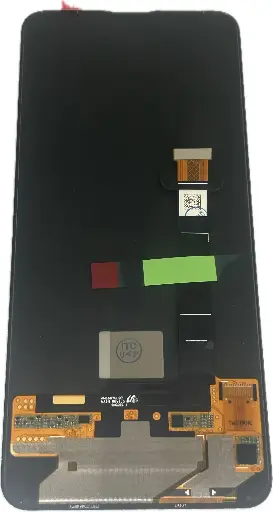 [L5630] ASUS ZenFone7/7 Pro  (ZS670KS/ZS671KS)   フロントパネル 黒 取り外し品