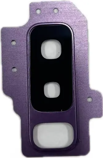 [S2890] Galaxy S9+　(SC-03K) カメラレンズ（フレーム付き）パープル