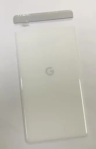 [L5723] Google Pixel 6a バックガラス ホワイト（上+下）
